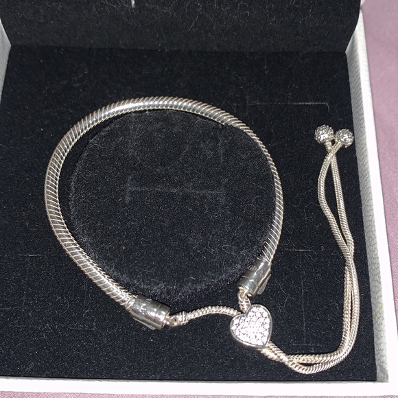 Authentic Pandora Snake Bracelet - Picture 4 of 4